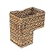 Creative Co-Op BacBac Leaf Woven Stair Basket