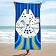 Jay Franco Star Wars Handtuch mit Millennium Falcon – Fürs Bad, den Strand & Pool – 100% Baumwolle, 71 cm x 147 cm