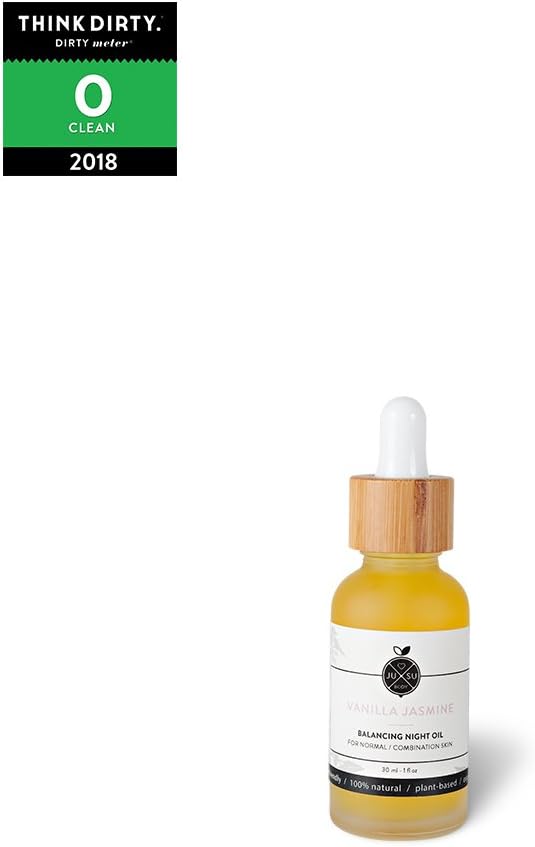 Jusu Body Vanilla Jasmine Face Night Oil for Normal Combination/Oily Skin - 100% Natural