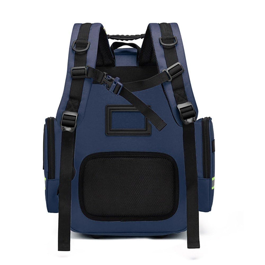 Mochila De Primeros Auxilios: Bolsa Médica De Emergencia con Múltiples Bolsillos para Acampar, Viajes, Viajes De Negocios, Medicina Deportiva Y Traumatología.
