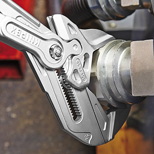 Alicate Knipex 86 03 400 de acero al cromo vanadio con mango rojo 8