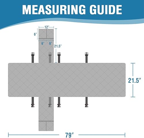 Miniatura 2 de H.VERSAILTEX Funda grande para silla de oficina, resistente al agua, con brazos, funda para silla de escritorio de computadora con hebilla