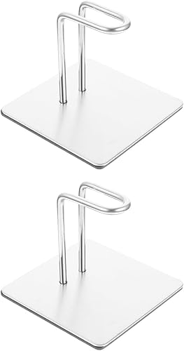 Miniatura 1 de FUNOMOCYA 2 ganchos magnéticos para rollos magnéticos, barra magnética para toallas, refrigerador, toallero, estantes de almacenamiento colgantes,