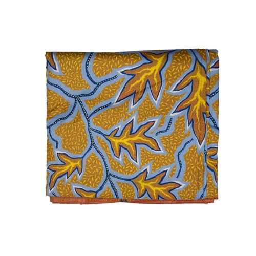 Wax Print Fabric Java motif traditionnel Holland pour exprimer votre créativité