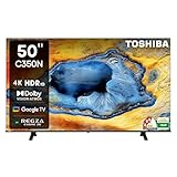 TOSHIBA 126 cm (50 inches) C350NP Series 4K Ultra HD Smart LED Google TV 50C350NP (Black)
