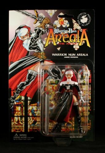 WARRIOR NUN AREALA ANIME VERSION 5 Inch Action Figure & Accessories from Ben Dunn's Warrior Nun Areala Comic Series