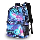 galaxy music my FASHIONABLE DESIGN - Der Rucksack mit vielen jungen und trendigen Persönlichkeitselementen. Ob Sie zur Arbeit gehen oder als Schultasche, Laptop-Rucksack, Reisetasche, diese unisex-Stil Tasche ist die beste Wahl, lassen Sie sich in einer Menschenmenge mit unserem speziellen leuchtenden Rucksack abheben.