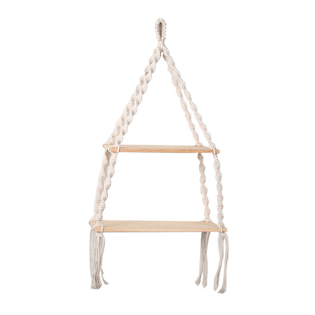 Support de rangement pour tapisserie tissé main pour suspendre vos rouleaux macramé