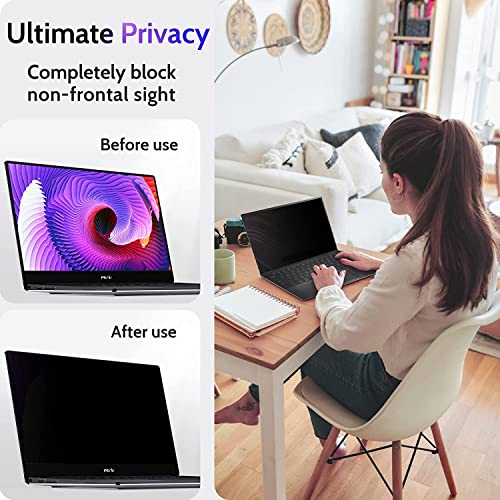Image of Pxin BrioPix - 12.5 Inch Laptop Privacy Screen | Anti Glare | Eye Protection | Blue Light Rejection - Privacy Filter for 12.5 Inch
