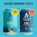 Athletic Brewing Company Craft Non Alcoholic Beer, Vegan IPA & Extra Dark Brew, Low Calorie Brews, 6 Run Wild, 6 All Out, 12 Pack, 12 FL Oz Cans