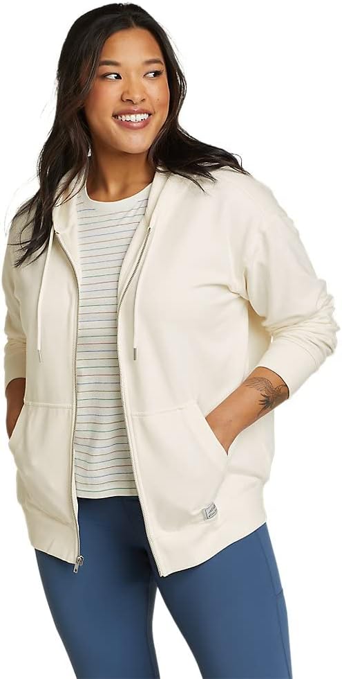Eddie Bauer Women’s Cozy Camp Full Zip Long Sleeve Hoodie