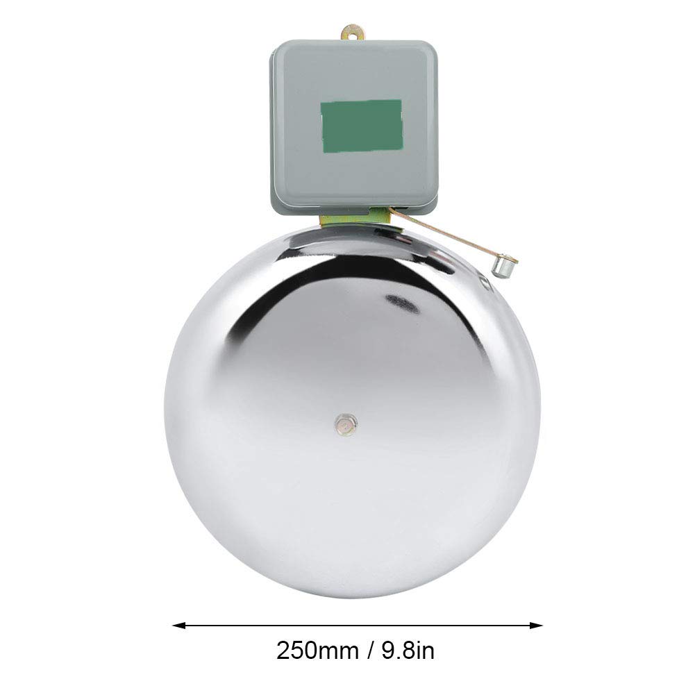 Campanello Elettrico AC220V 125A Allarme Campanello Forte Campanello Multiuso per Scuola Casa Fabbrica