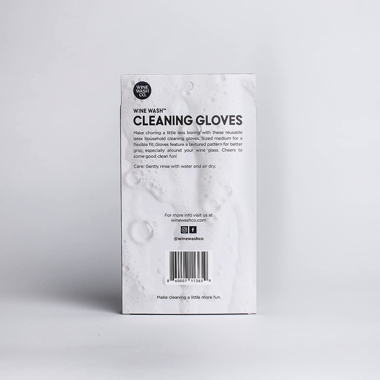 Co. Guantes de goma reutilizables de látex de goma reutilizables para limpieza de cocina, 1 par