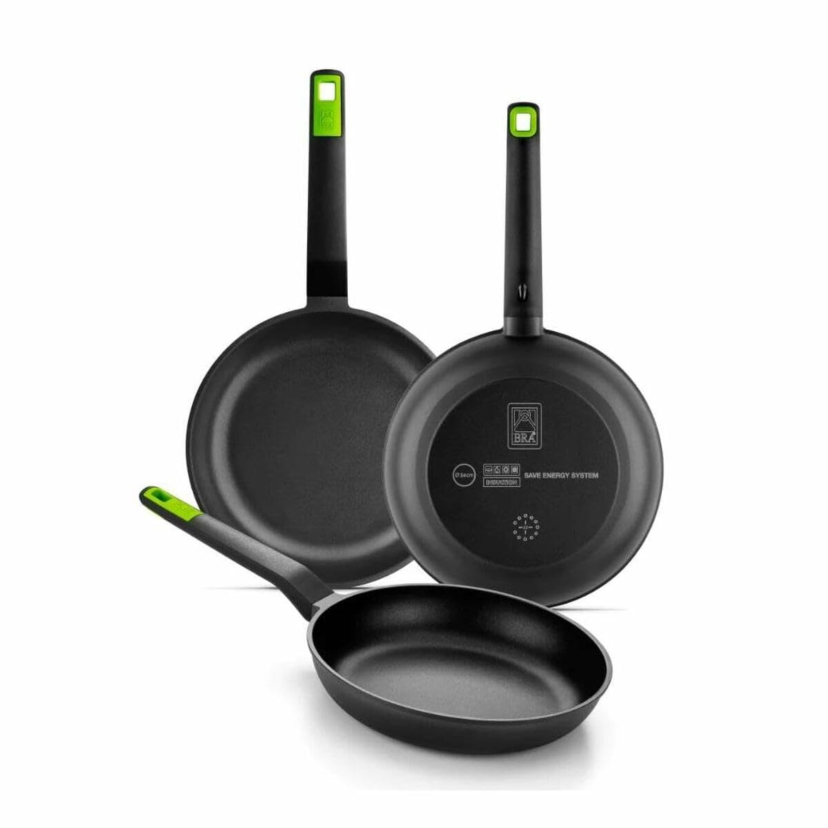 SET 3 SARTENES BRA A841202 GASTRO 20-24-28
