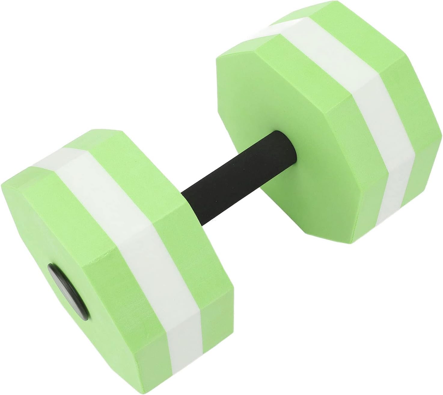 High Density EVA Foam Dumbbells Set for Aerobic Fitness Rehabilitation Training, 2Pcs Water Floating Dumbbell for Men Women Indoor Swimming Pools