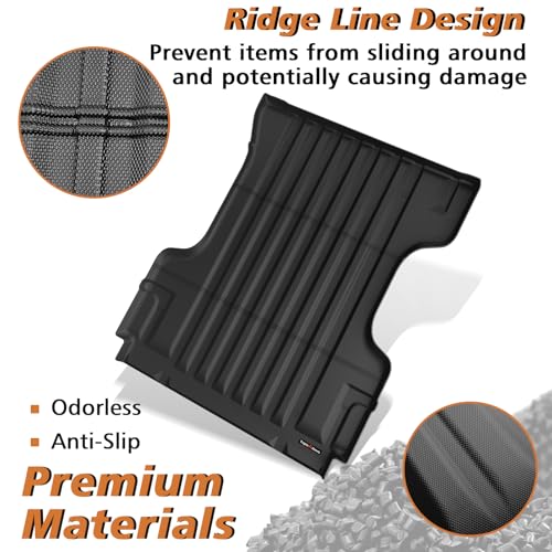 Image of TripleAliners 6FT Truck Bed Mat for 2022-2025 2026 Nissan Frontier