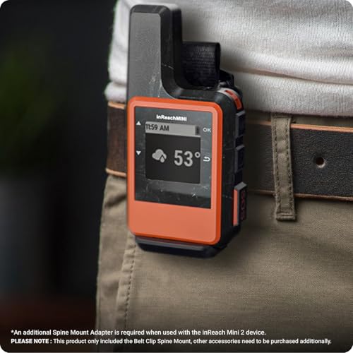 TUSITA Belt Clip Spine Mount Compatible with Garmin Handhelds - GPS System Accessories 010-11734-20