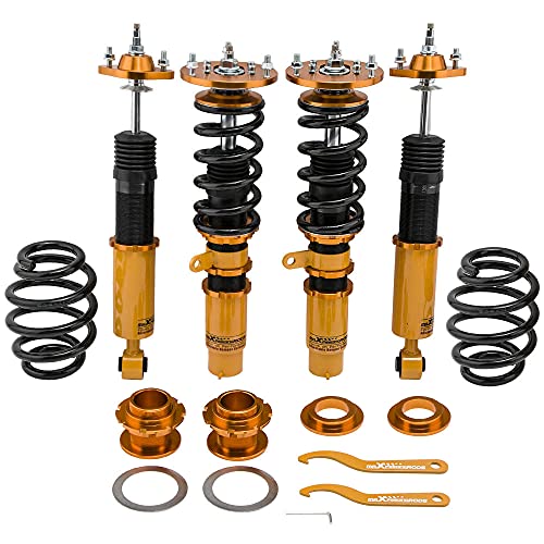 【Componenti di alta qualità】-- Piastre camber e collari sono realizzati 6061-T6 billetta alluminio per aumentare la durezza.