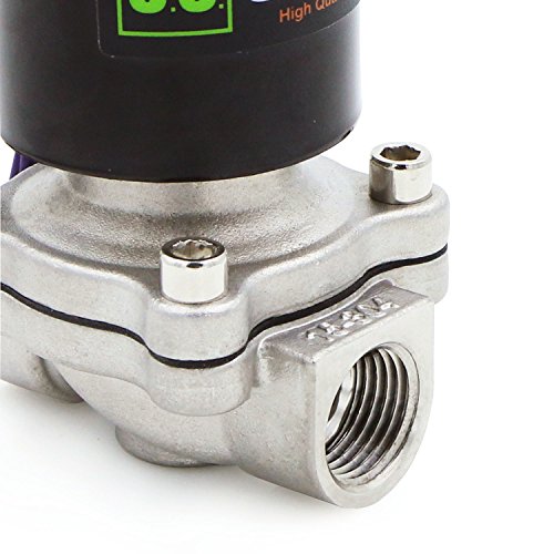 1/2" Stainless Steel Electric Solenoid Valve 12V Dc Normally Closed #TOP2