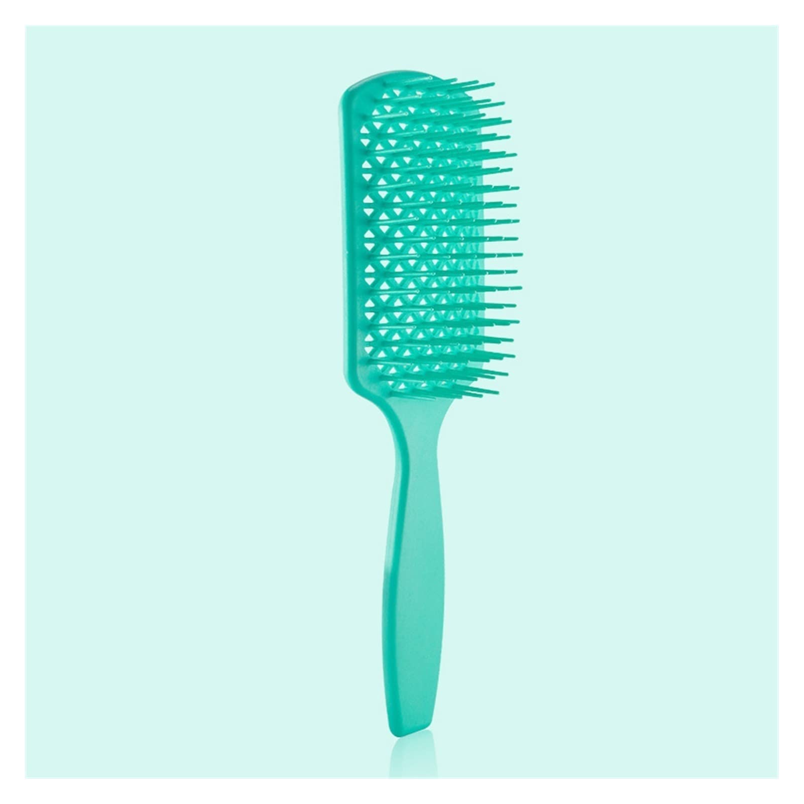 ADERFETBI Hair Comb Massage Hair Brush Head Skin Comb Curling Woman Men's Salon Hairdressing Tool Men's and Women's Care(C)