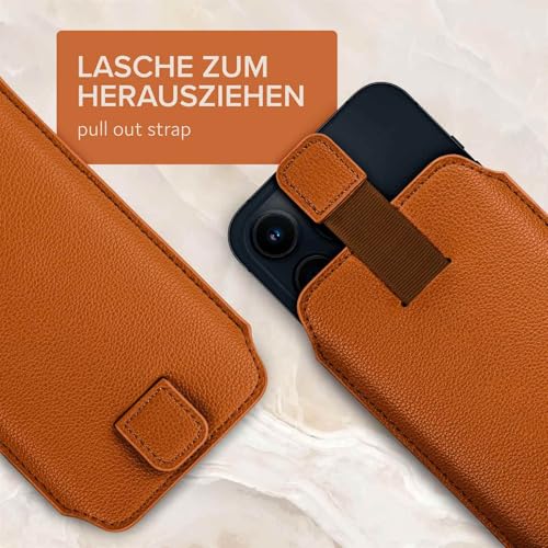Étui Google Pixel 9 Pro Fold ONEFLOW Liberty pochette marron pour ranger et sortir - 3