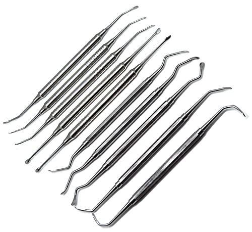 Dental Sinus Lift 10 Pieces Bone Implant Osteotomes Elevators Double Ended Instruments #TOP17
