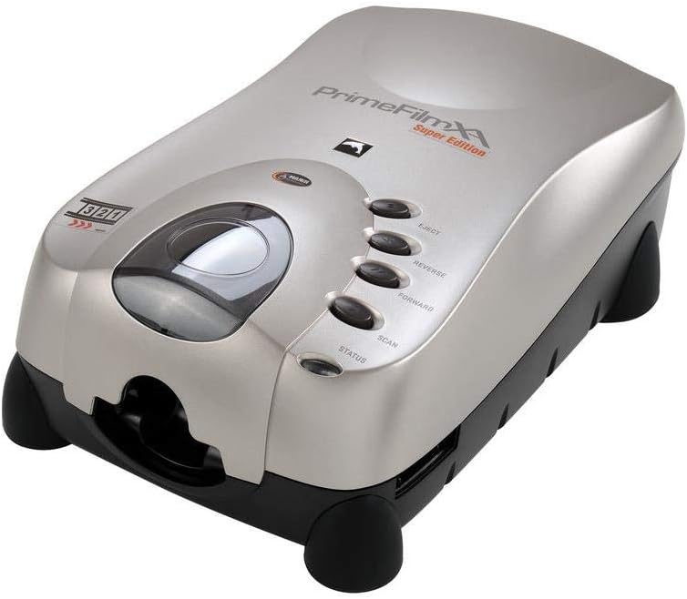 Pacific Image PrimeFilm XAs Super Edition 35mm Film & Slide Scanner. Auto Focus. 10000 dpi/48-bit Output. 4.2 Dynamic Range. Batch Scanning. Mac/Pc.