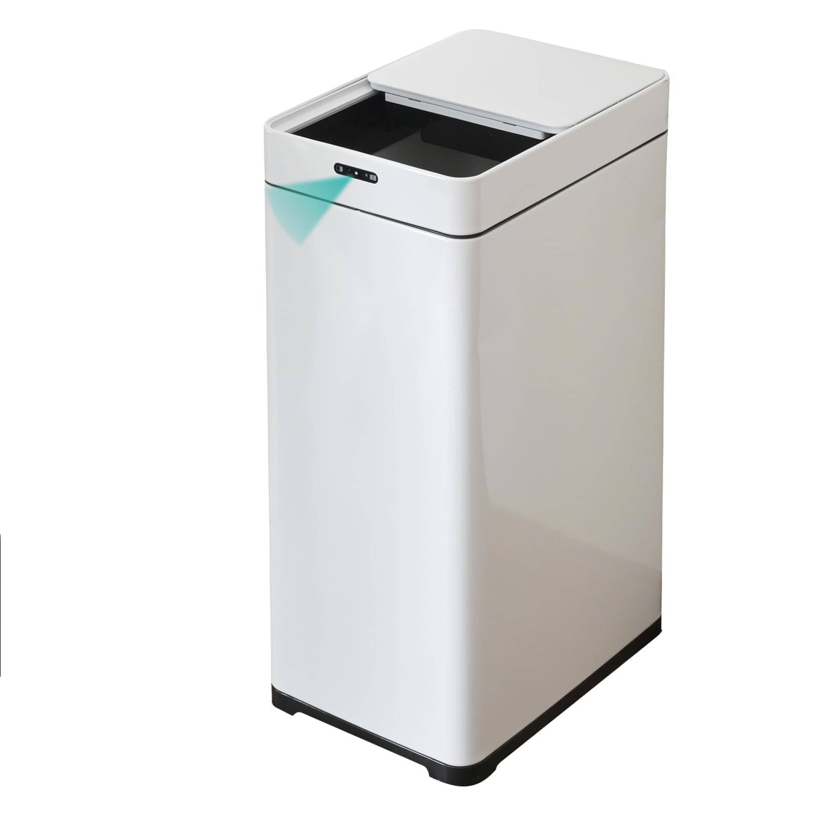 Amazon｜ゴミ箱 自動 スライド開閉 センサー式 42L (45Lゴミ袋対応) 幅