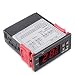 Produktbild DUNBE Digitaler Temperaturregler Thermostat Relais LED 10A Heizung Kühlung STC-1000 STC 1000 12V 24V 220V (Color : Stc-1000 DC 24V, Size : 1 pc)