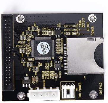 Mustpoint SD SDHC MMC to 3.5" 40Pin Male IDE Adapter Card Big PCB SD-3.5 IDE