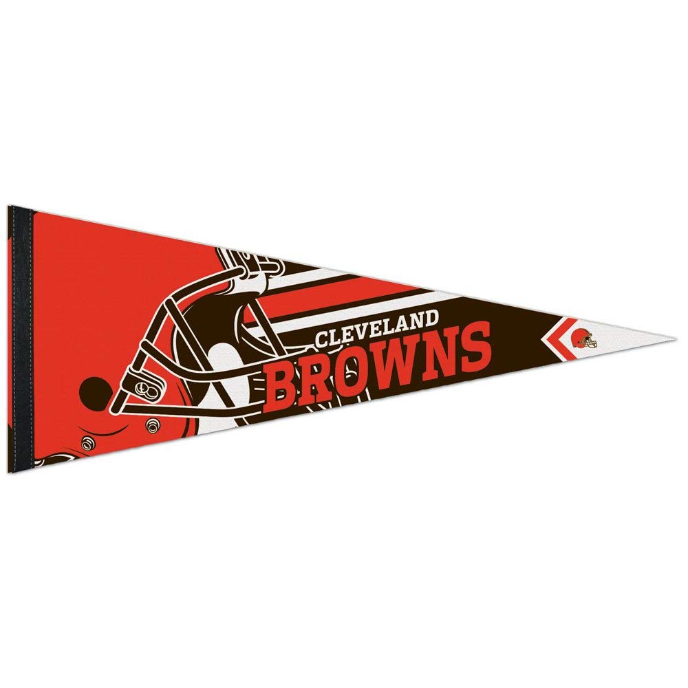 WinCraft NFL 14501115 Cleveland Browns Premium Pennant, 12" X 30"