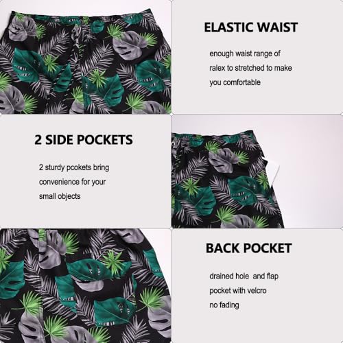 Mens Swim Trunks Quick Dry Bathing Suit Board Shorts for Men | Beach Swimwear Pool Shorts3