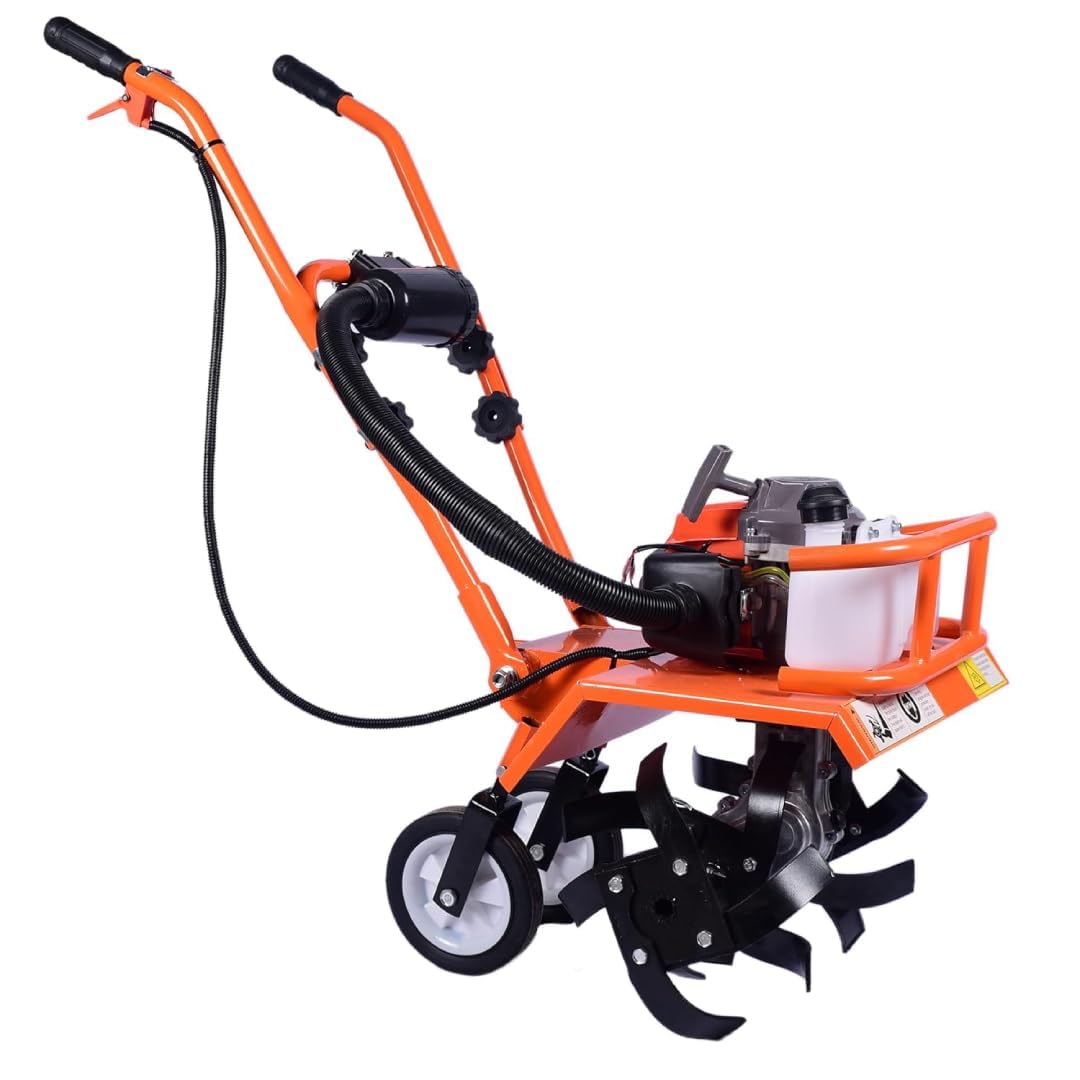 BKR® Heavy Duty Power Tiller - 2 Stroke 68 CC 3.5 HP Engine for Efficient Soil Cultivation- LG0568-image-17