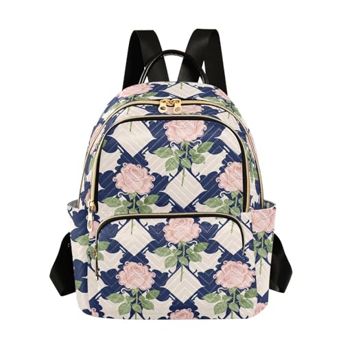 Mochila antirrobo ligera para portátil de mujer moderna y casual