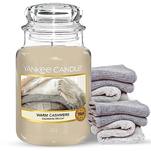 Yankee Candle Candela Profumata In Giara Grande, Caldo Cashmere,...