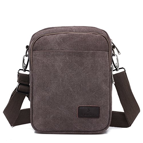 Sac à bandoulière en toile pour homme le sac de loisirs multipoche