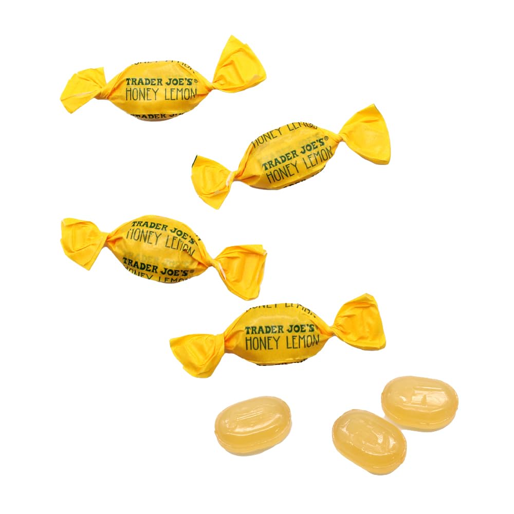 Senvianda 15 kg Karton Bonbons, Honey-Lemon-Menthol Geschmack, Einzeln Verpackt, Ideal für Firmen und als Wurfmaterial zu Karneval