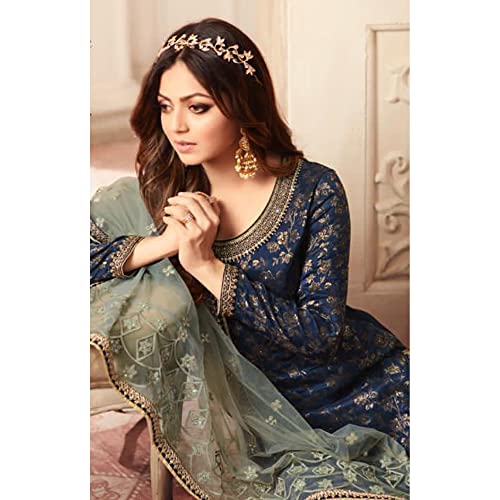 Pakistani Designer Outfits Stitched Salwar Kameez Sharara Plazzo Suit Party Wear for Woman Collection3