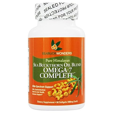 Seabuck Wonders Sea Buckthorn Omega 7 Complete - 500 mg - 60 Softgels Cover