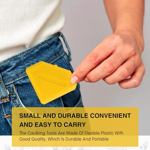 image for Outus 2 Pieces Caulking Tool Set Silicone Sealant Grout Finishing Tool