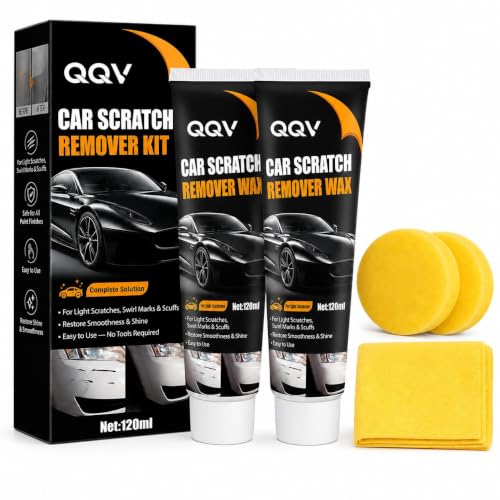 QQV Car Scratch Remover Kit 2-Piece
