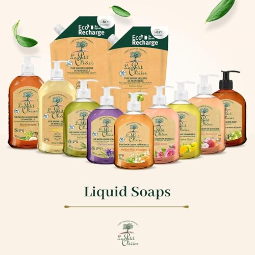 Le petit olivier pur savon liquide de marseille lavande 300ml - vue 6