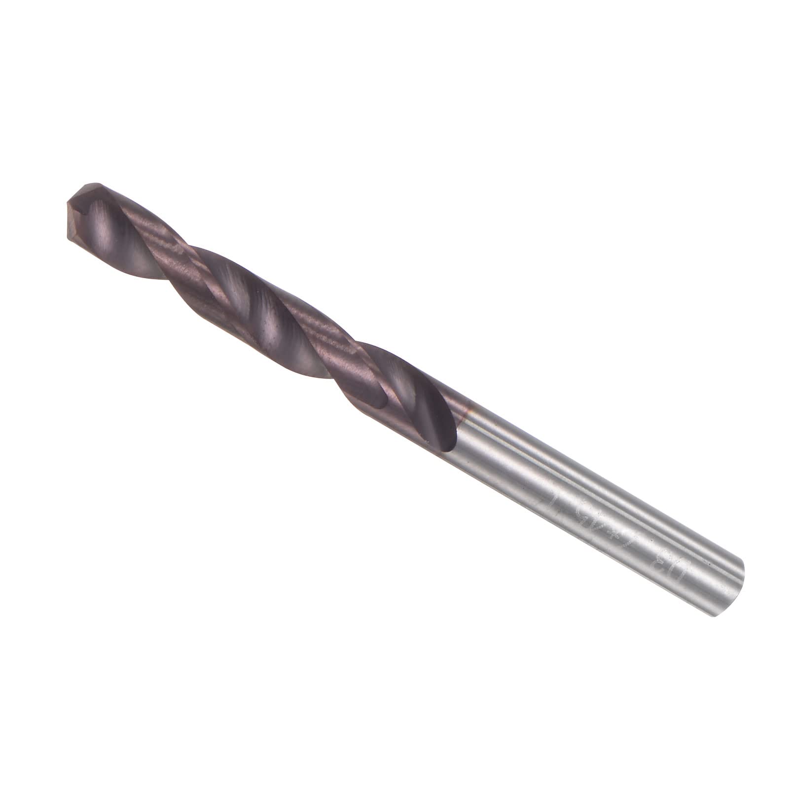 CoCud Solid Carbide Drill Bit, 3.7mm Diameter, AlTiSin Coated K45/P10 Tungsten Carbide Twist Drill Bits - (Applications: for Hardened Steel Stainless Steel Alloy), 1-Piece โ image 1