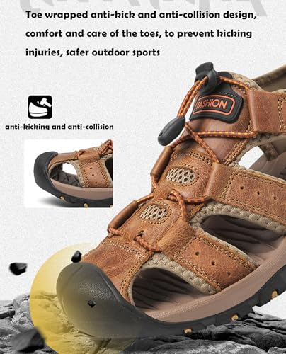 Large Size Fashion Men's Women's Comfortable Outdoor Non-slip Open Toe Sports Sandals Wading Beach Shoes Sport Lightweight Hiking Sandals2