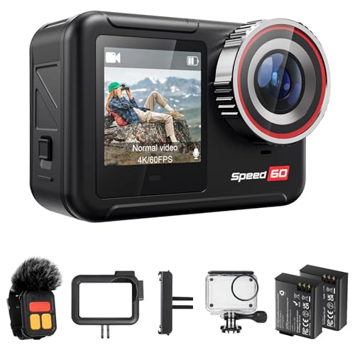 防水性 アクション HDビデオカメラ Amazon | Pro Xtreme 4Kアクションカメラ - Wi-Fi付きウルトラHD