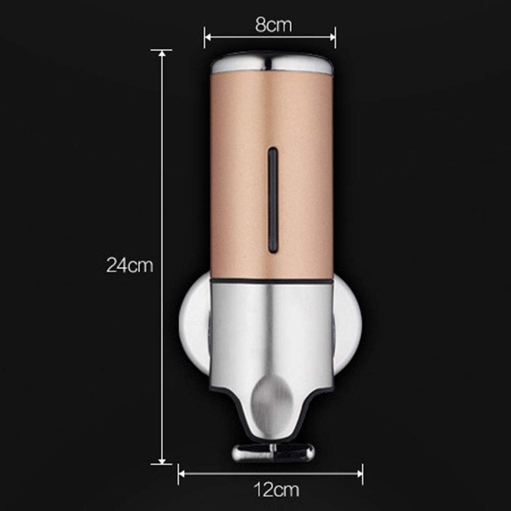 Dispensador de jabón y champú for baño Cocina 500 ml (17 oz)