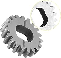 Vista 6 de Acouto Engranaje de motor de techo corredizo de acero inoxidable 19 dientes de techo corredizo Kit de reparación de engranajes de motor LTSEK-0068