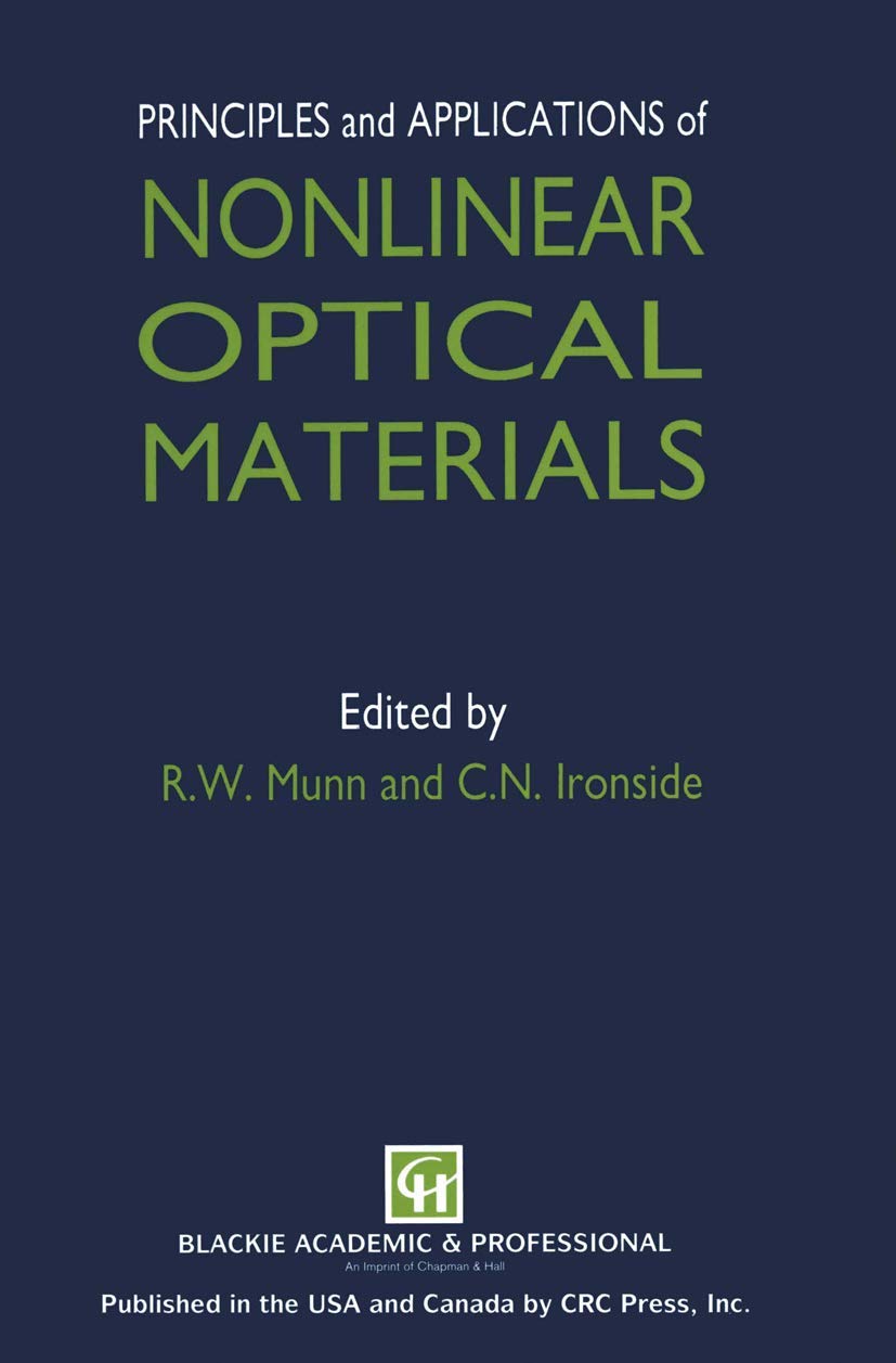 Buy Principles and Applications of Nonlinear Optical Materials — BookShops.in