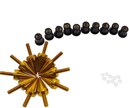 Miniatura 3 de PROCNC - Tornillos para parabrisas de motocicleta, tuercas de tornillo para Honda CBR 600rr 1000rr para Suzuki GSXR 600 750 1000 para Yamaha R1 R6