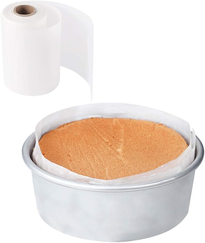 BYKITCHEN Cake Pan Liner, Parchment Paper Liner Roll for Baking,4in x 164ft | Cake Pan Parchment Liners for Cake Pan, Springform Pan